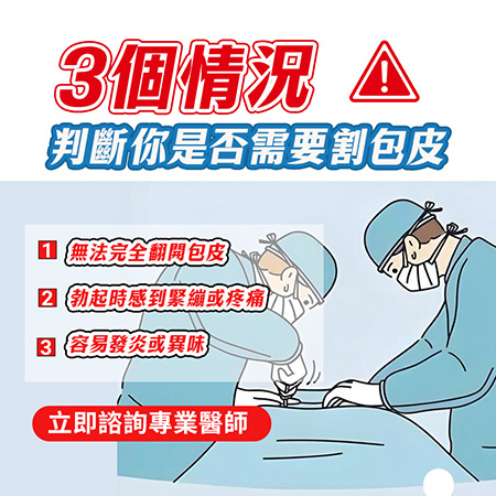 包皮一定要割嗎？香港男士常見包皮問題、手術方法、費用一次講清