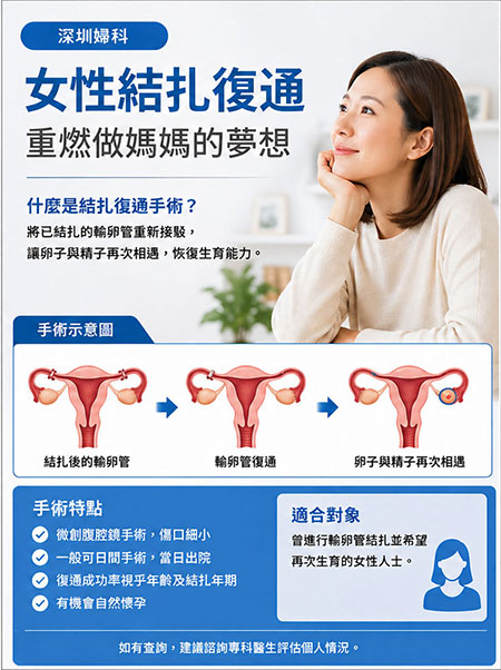 結紮復通要幾錢？香港 vs 深圳收費對比＋成功率分析（真實經驗版）